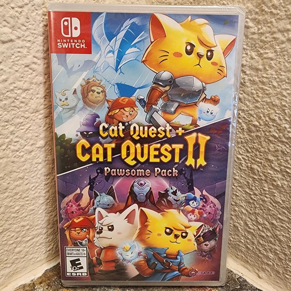 Game - Cat Quest + Cat Quest II: Pawsome Pack (NEW) - Switch